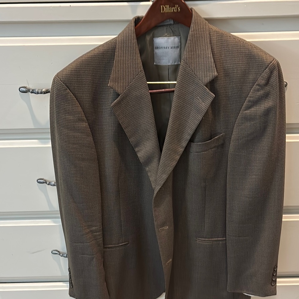 Geoffrey Beene Men's Brown Blazer